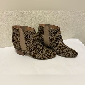 Golden Goose Brown Leopard Heeled Boots